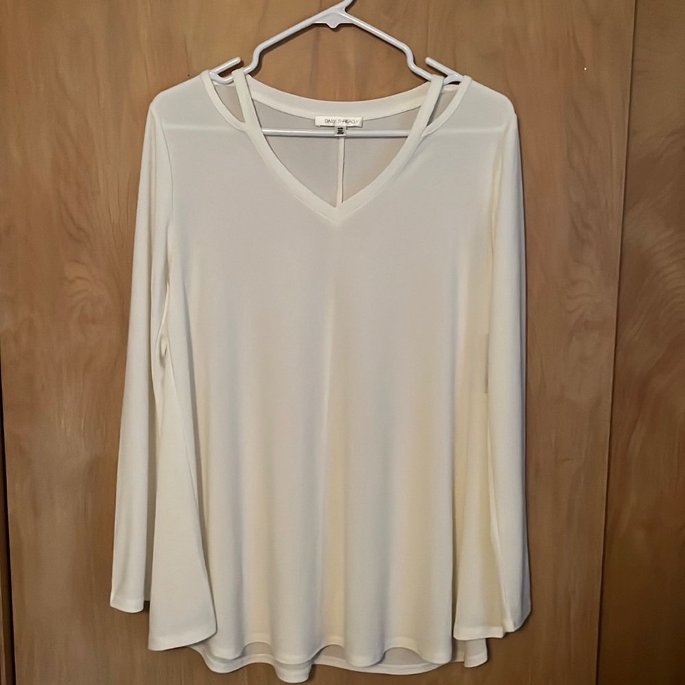 White Magnolia color dress shirt